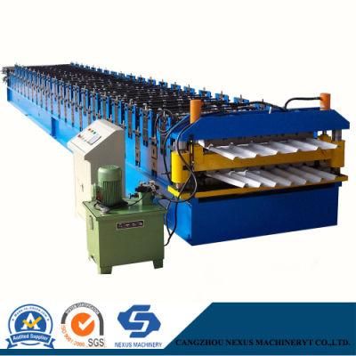 Roof and Wall Roll Former Trapzoidal Roof Panel Roll Forming Machine