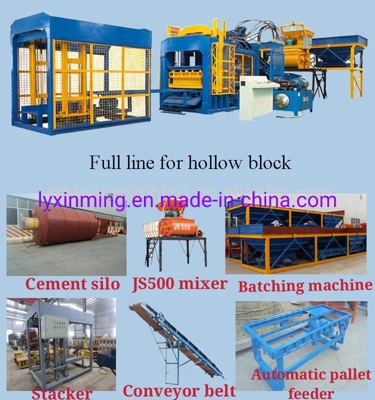 Qt6-15 Full Automatic Cement Block Moulding Machine Fort Block and Curbstone