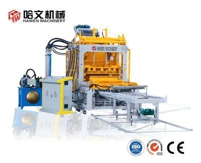 German Technology Full Automatic Produce Concrete Block Brick Making Machine