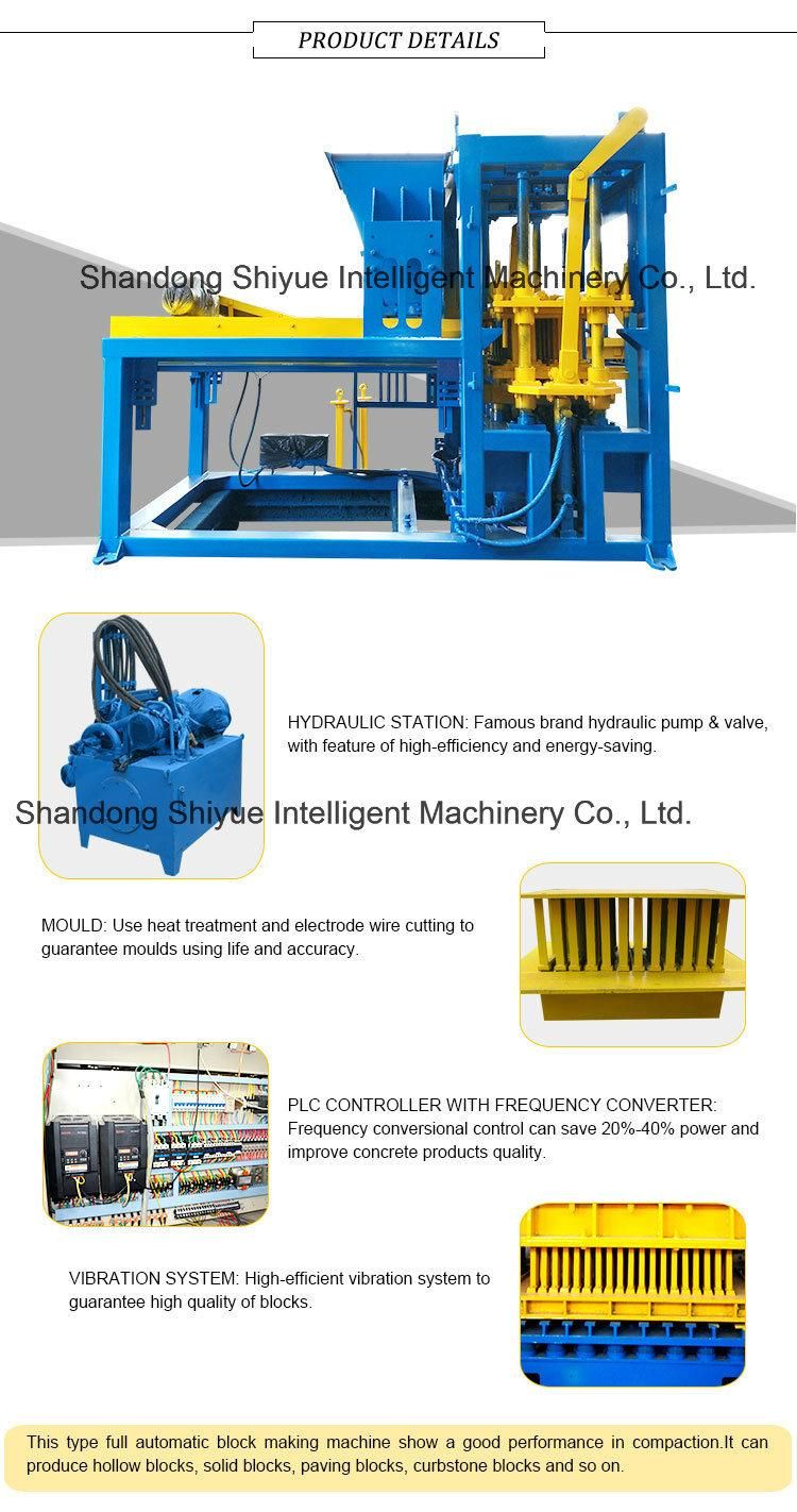 Qt4-15 Hotsale Hourdis Block/Brick Making Machine Price in Algeria