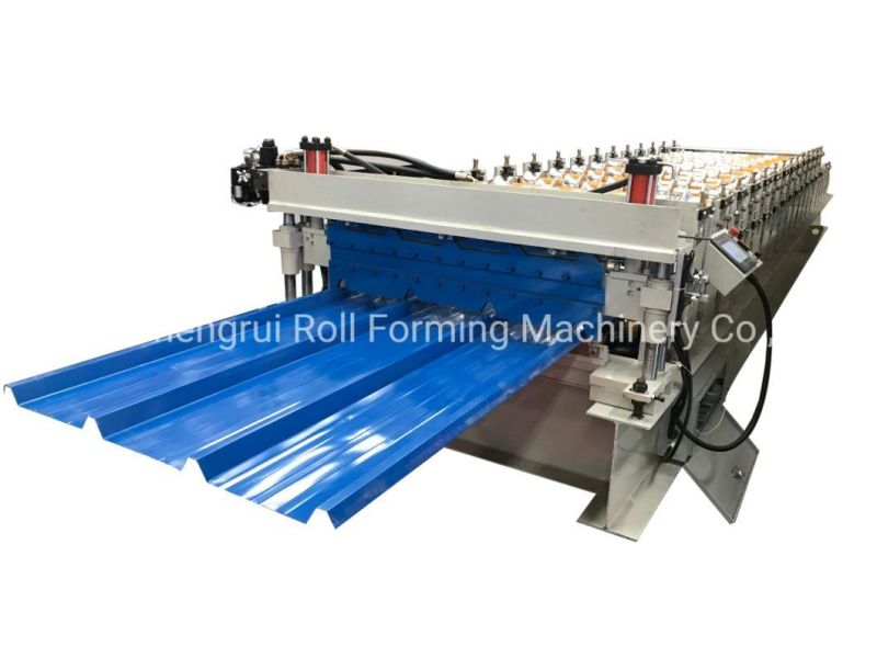 Tr4 /Tr5 Metal Roofing Sheets Roll Forming Machine for Peru Market /Má Quina Perfiladora De Lá Minas De Techo De Metal