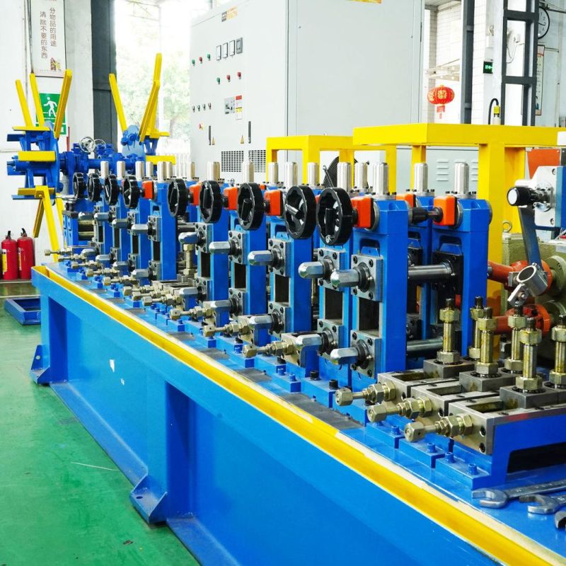 Automatic Welding Steel Petrochemical Pipe Machines Tube Production Line