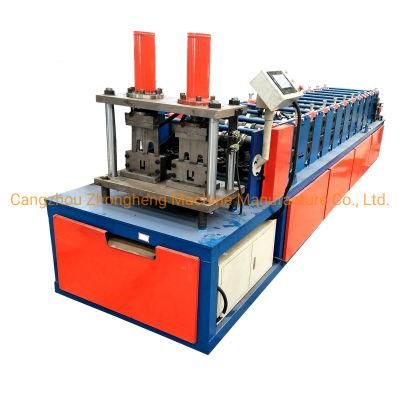 Full Auto Steel C U Z Purlin Roll Forming Machine with Good Price