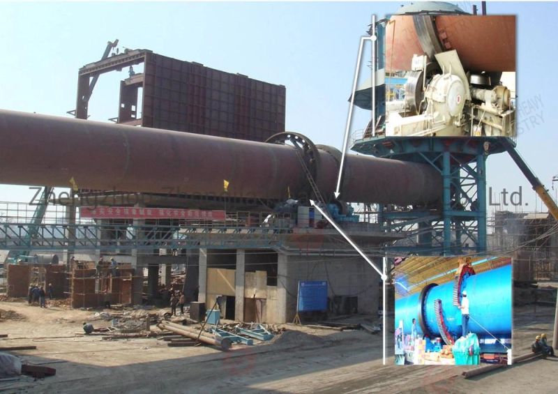 Cement Lime Plant Calcined Machinery Equipment Horizontal Lime Rotary Kiln