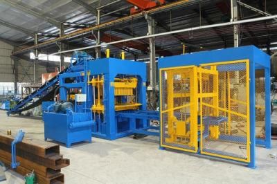 Automatic Hydraulic Qt8-15 Block Making Machine Concrete Brick Machine