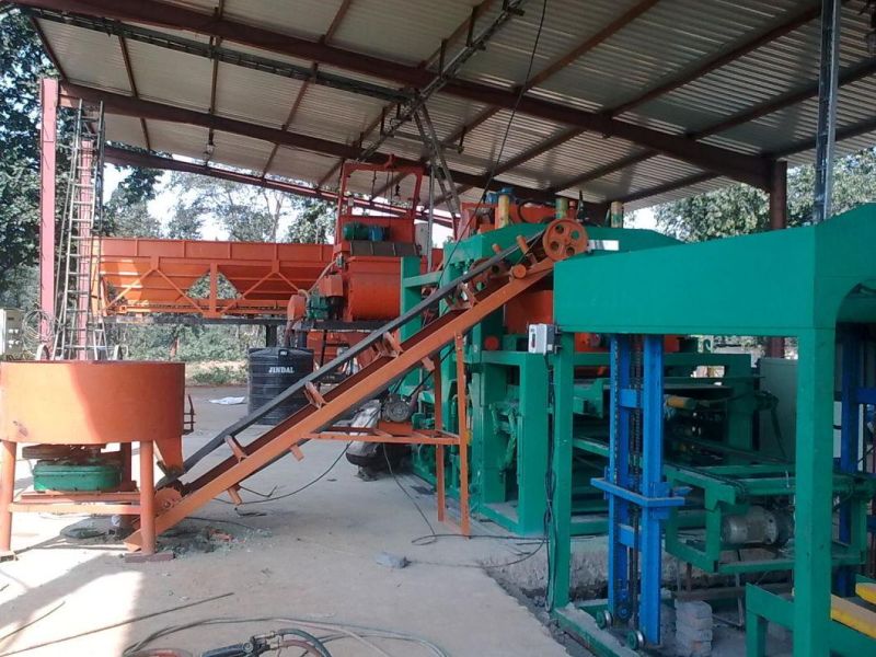 Qt10-15 Cement Brick Block Making Machine Price in India