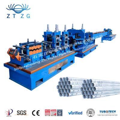 New Installation Solution Easy Operation Round and Square Carbon Steel Pipe Making Machine