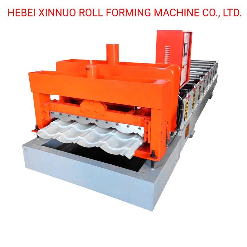 828 Glazed Metal Tile Roll Forming Machine