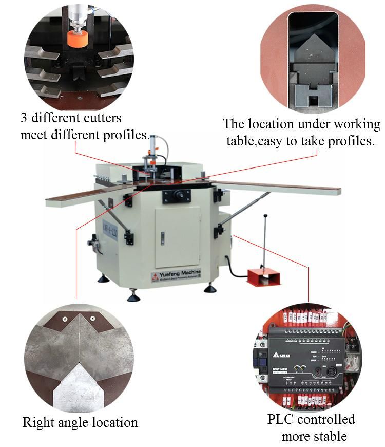 Automatic Aluminum Window Corner Crimping Machine