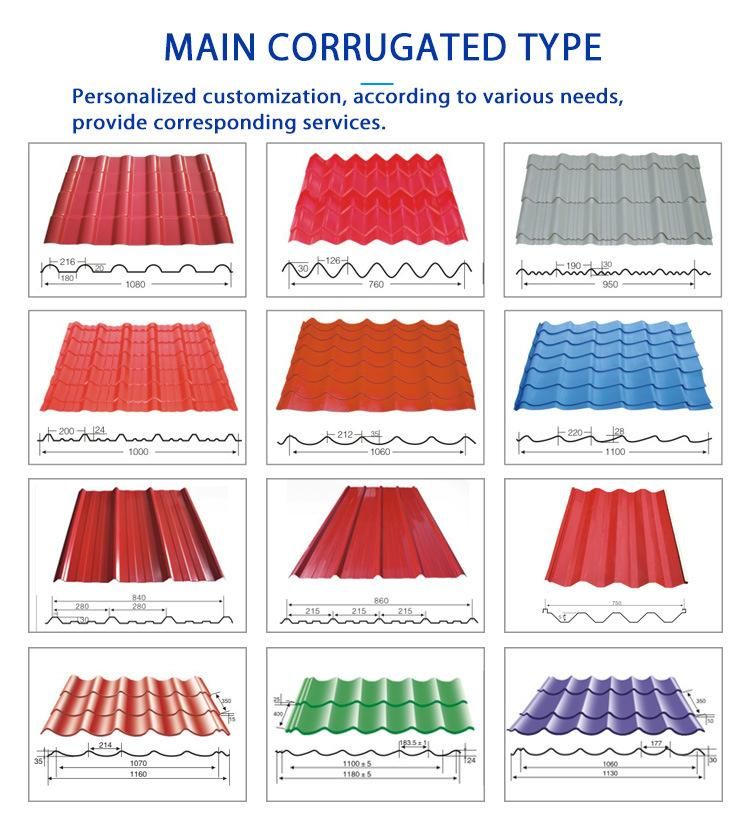 Trapezoidal Roofing Sheet Roll Forming Machine