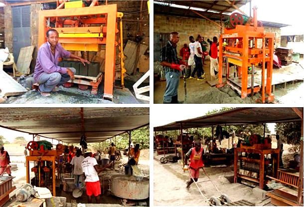 Xinming Qtj4-40 Soil Hollow Brick Making Machine Paver Block Making Machine Construction Machinery with New Design