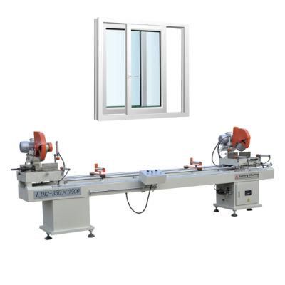 Double Mitre Cutting Saw UPVC Window Making Machine