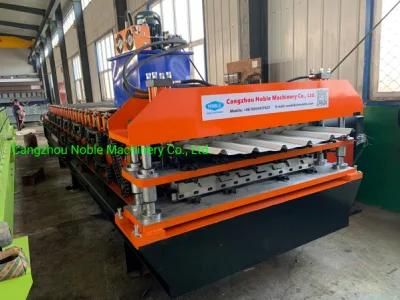 Colored Steel Circular Wave Profile Corrugated Roofing Sheet Roll Forming Machine