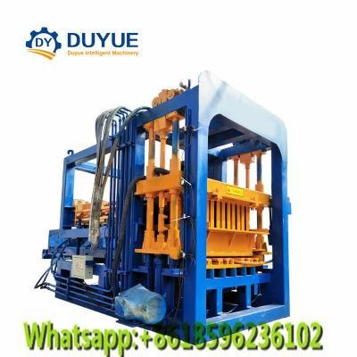 Qt4-20 Concrete Hollow Interlocking Paving Block Brick Making Machine