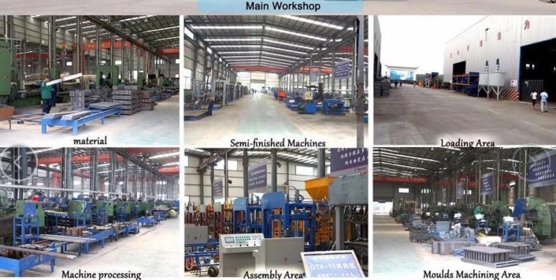 Home Industry Machinery Qt4-24 Brick Production Line