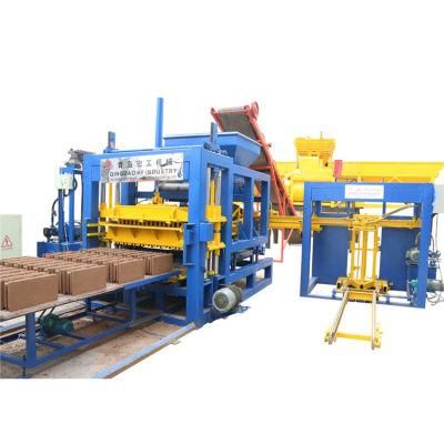 Fully Interlocking Pavement Automatic Hollow Block Production Line Concrete Brick Making Machine