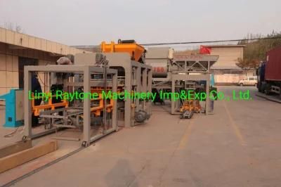 Qt10-15 Hydraulic Zig-Zag Brick Moulding Machine Cement Block Machine