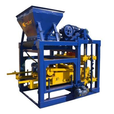Qtj4-25 Automatic Running Concrete Block Machine From China