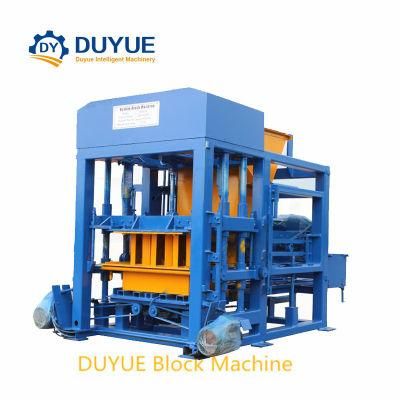 Qt4-20 Hollow Hydraulic Automatic Semi-Automatic Paving Stone Building Material Paving Brick Forming Concrete Block Making Machine
