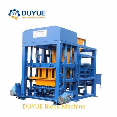 Qt4-20 Hollow Hydraulic Automatic Semi-Automatic Paving Stone Building Material Paving Brick Forming Concrete Block Making Machine