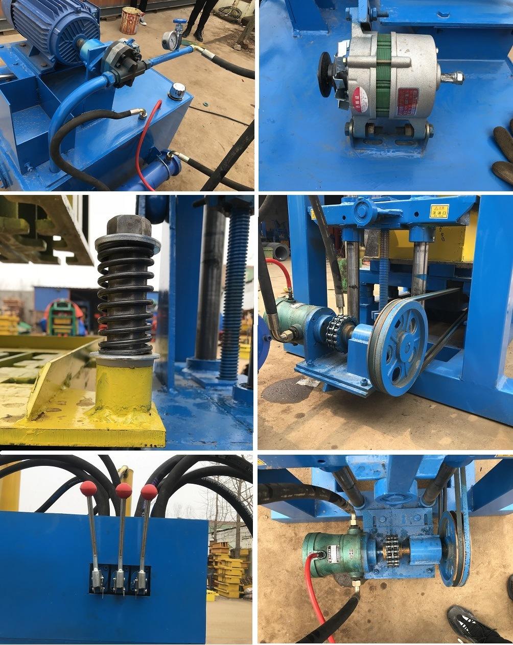 Qt4-30 Automatic Hydraulic Paving Solid Cement Brick Hollow Block Machine with Factory Price