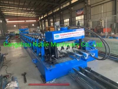 Low Price Highway Barriers Production Machine W Beam Highway Guardrail Roll Forming Machine