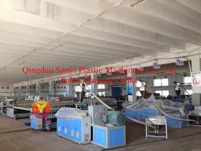 PVC Furniture Plank Extrusion Machine with Professional Service