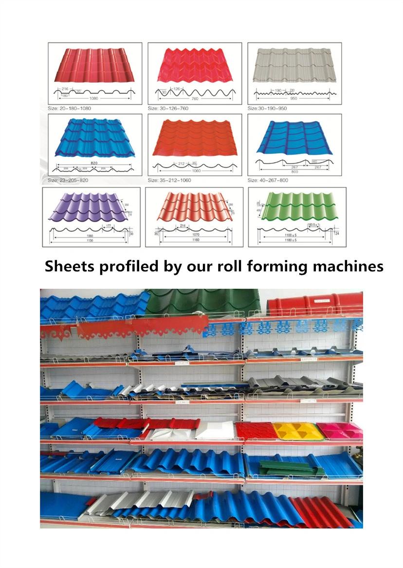 Roll Forming Standing Seam Tile Machine