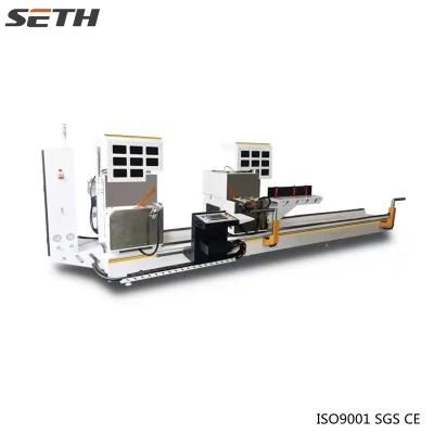 China Factory 45 Degree Only CNC Double Head Cutting Saw for Aluminum UPVC Profile