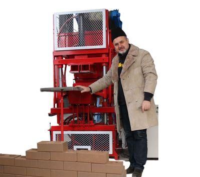 Hr2-10 Automatic Hydraulic Paving Brick Making Machine Solid Clay Brick Machine Using Bentonite Clay