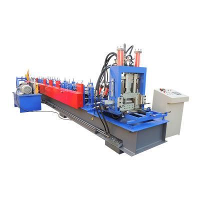 Full Automatic C Z U Section Steel Profile Shaped Light Steel Purlin Tile Sheet Roofing Roll Forming Making Machine Machinery