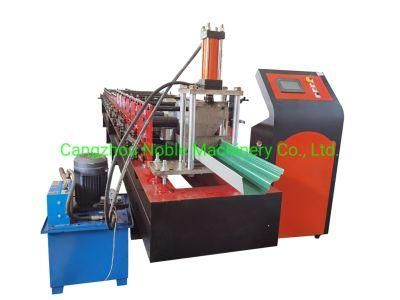 Automatic High Speed Metal Plate Color Steel Wall Panel Water Gutter Profile Roll Forming Making Machine Price