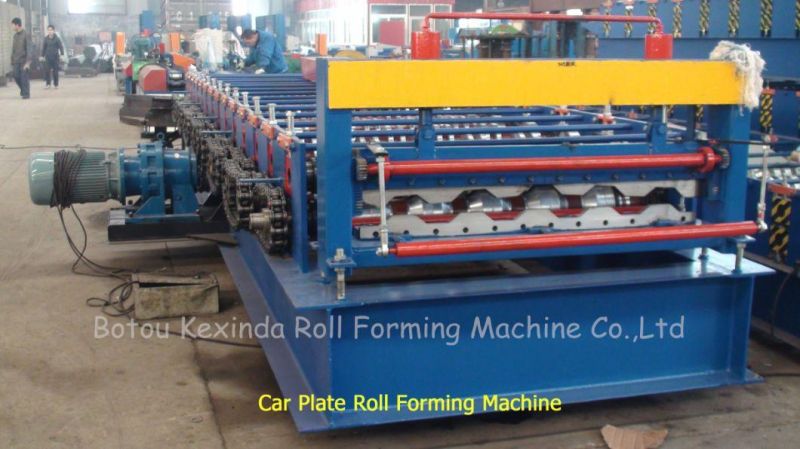 Container Board Car Panel Making Floor Deck Roll Forming Machine