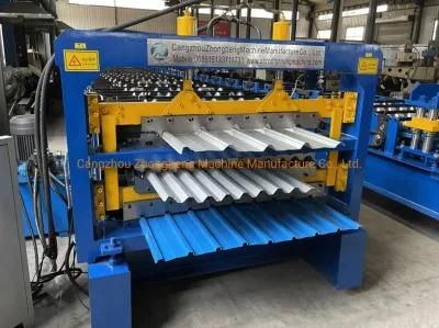 Three Layers Roll Panel Cold Roll Forming Machine for G550 Steel