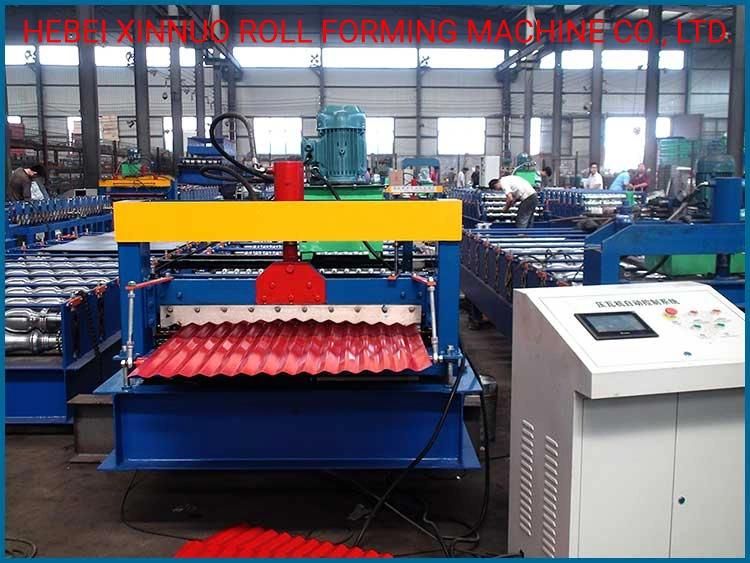 Automatic Corrugated Board Roof Making Roll Forming Machine