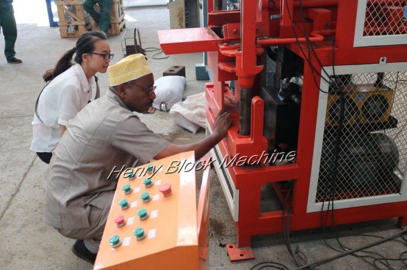 Hr2-10 Automatic Hydraulic Soil Clay Lego Interlocking Brick Making Machine in Price