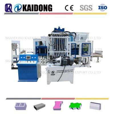 High Efficiency Concrete Hollow Block Making Machine Qt10-15 Brick Machine