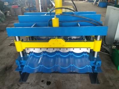 Colored Glazed Tile Roof Machines Tile Roofing Machine