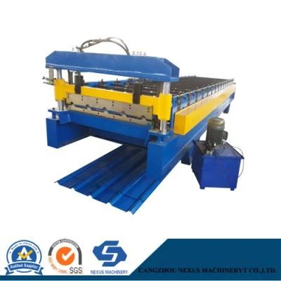 Prepainted Galvanized Steel Building Machine for Making Color Steel Roof Sheet Metal Glazed Roofing Tile