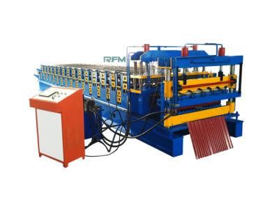 PPGI Color Steel Roll Tile Corrugated Sheet Standing Seam Double Layer Roll Forming Machine