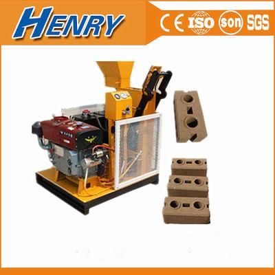 Hr1-25 Clay Block Making Machine, Interlocking Block Making Machine, Soil Interlocking Brick Machine