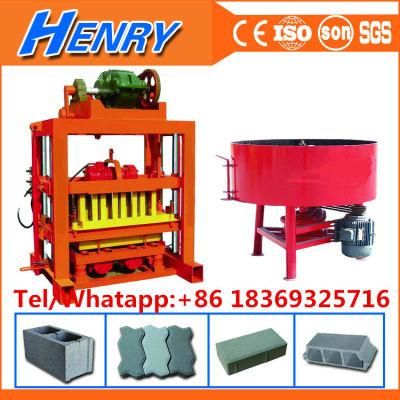 Qtj4-40 Small Scale Industries Block Making Machine Price/ Cement Blocks Making Machine/ Hollow Block Machinery Premium