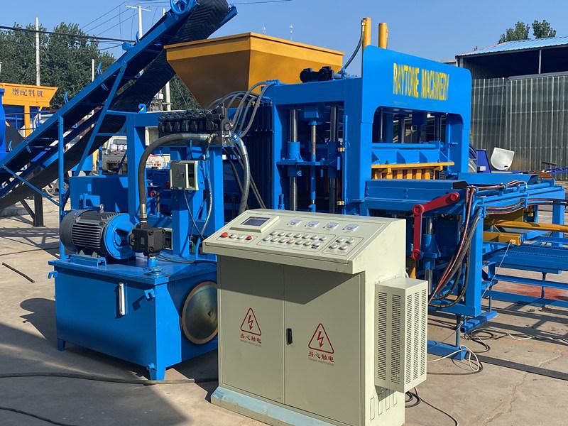 Qt12-15 Fully Automatic Type Hollow Solid Block Making Machine