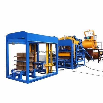 Qt8-15 Hydraulically Operated Concrete Building Bricks Block Making Machine