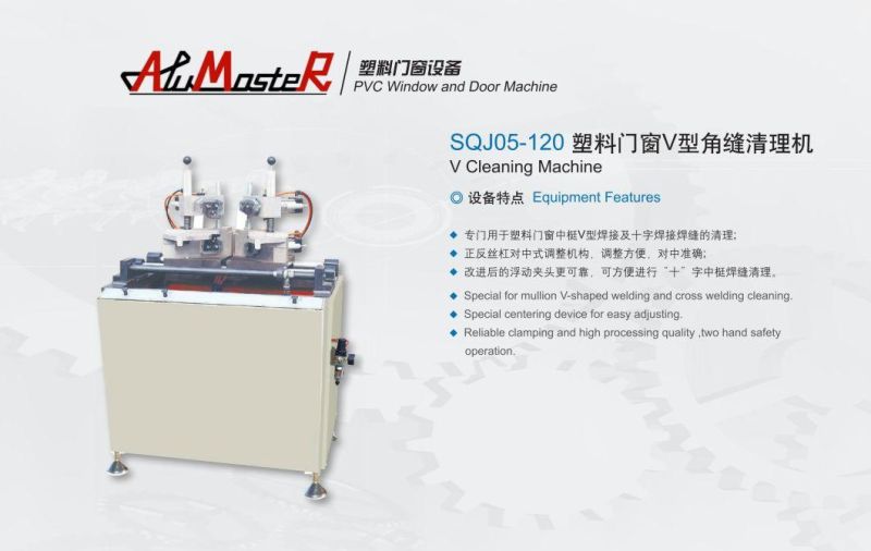 UPVC Profile Welding-Seam Cleaner Machine for Window &amp; Door