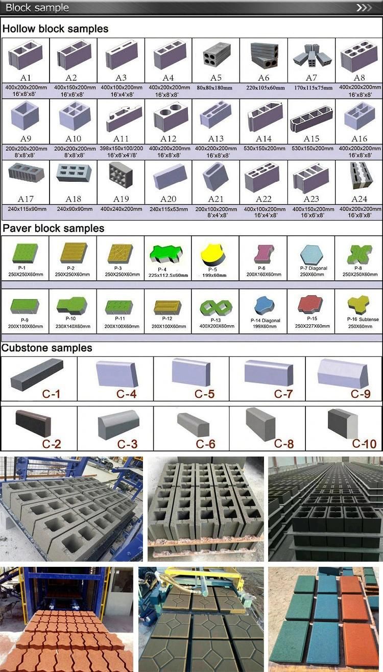Qt8-15 Cement Brick MachinePaving Brick MachineBlock Making Machine
