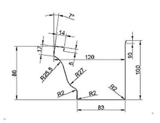 Specialized Manufacturers Box Gutter Rolls Making Forming Machine