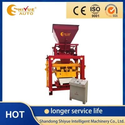 Easy Operation Concrete Hollow Block Paving Brick Making Machine From China