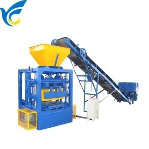 Qt4-24b Electronic Auto Concrete Cement Bricks Making Machine