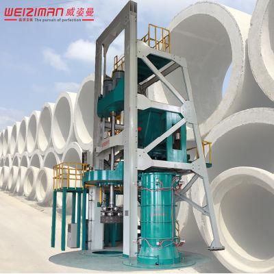 SGS Guarantee Automantic Vertical Extrusion Concrete Pipe Making Plant 800-1650